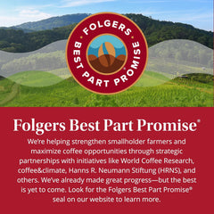 Folgers Colombian Decaf Coffee, Medium Roast, Keurig K-Cup pods, 10 Count Box (Pack of 6)
