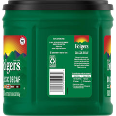 Folgers Classic Decaf Medium Roast Ground Coffee, 30.5 Ounces