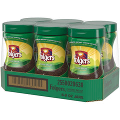 Folgers Folgers House Blend Medium Roast Ground Coffee, Decaf Instant, 10.3 Oz